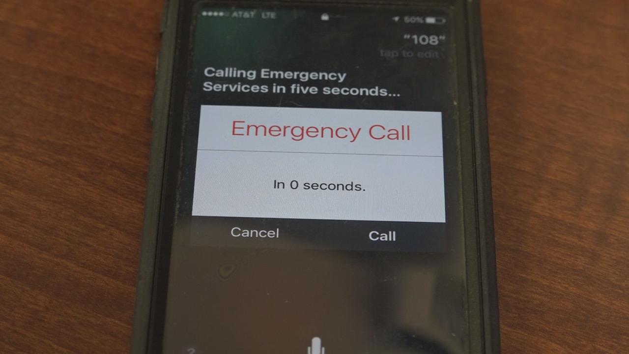Siri llamada de emergencia