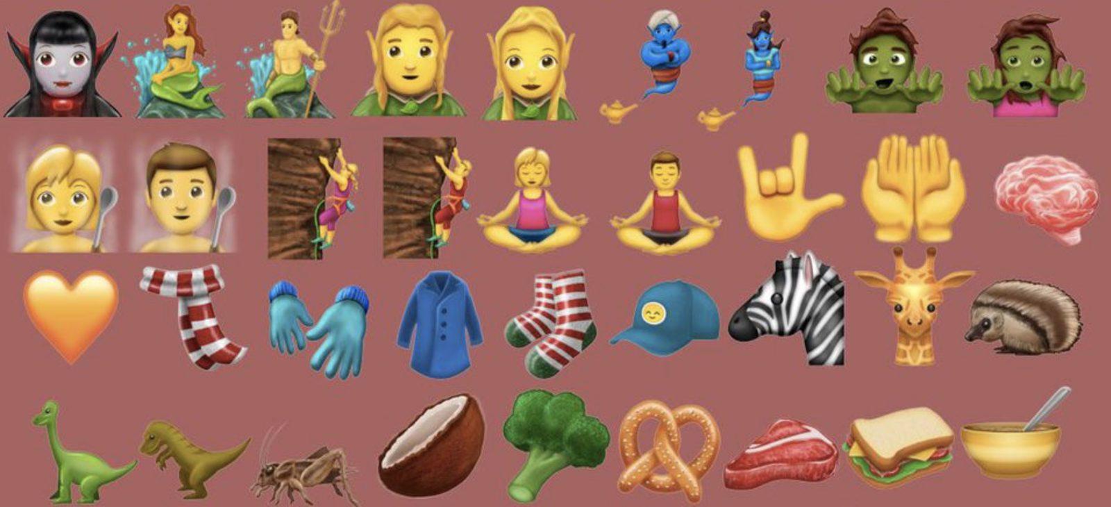 Estos son los 69 nuevos emojis que Unicode 10 traerá a iOS