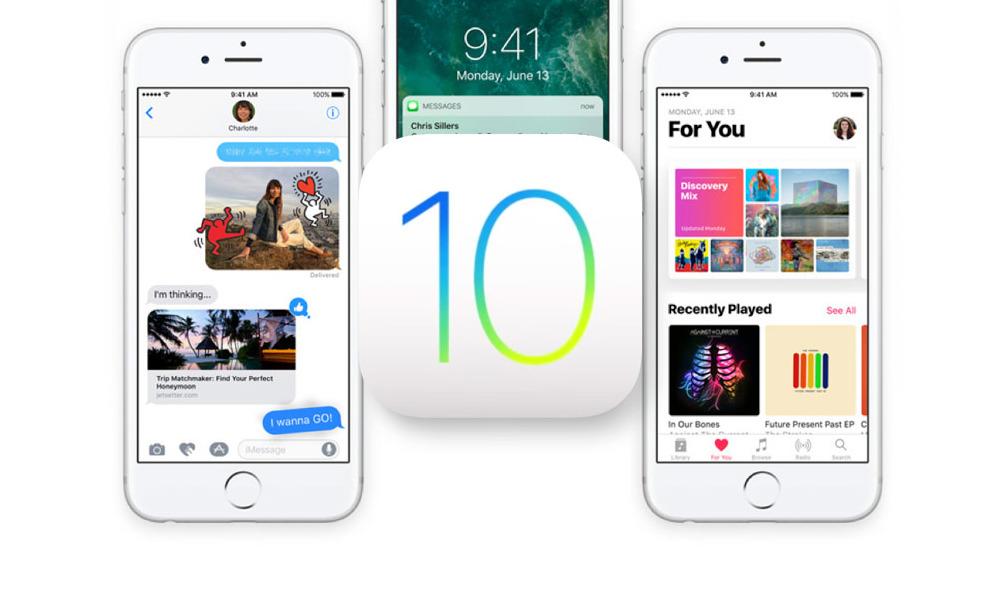 iOS 10, logotipo oficial