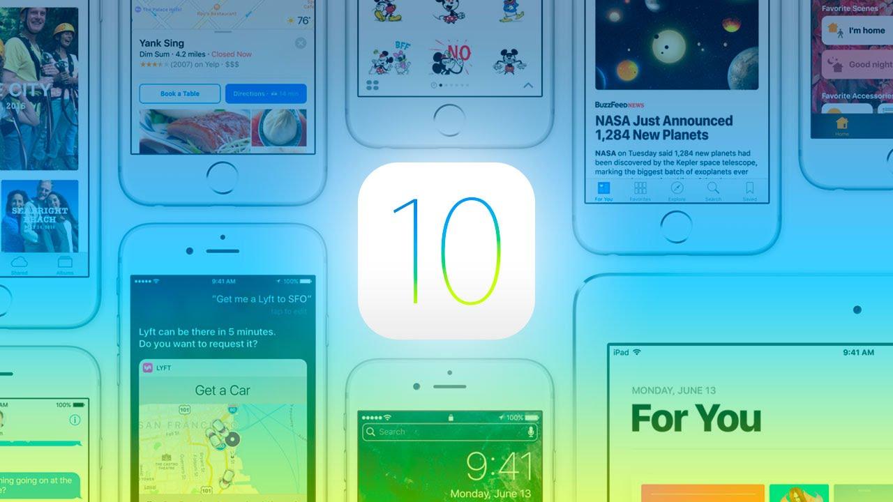 iOS 10 portada