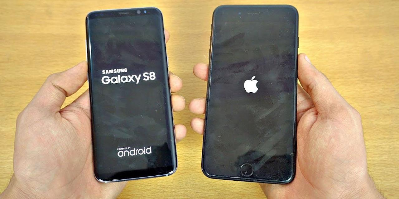iPhone 7 Plus vs Galaxy S8+