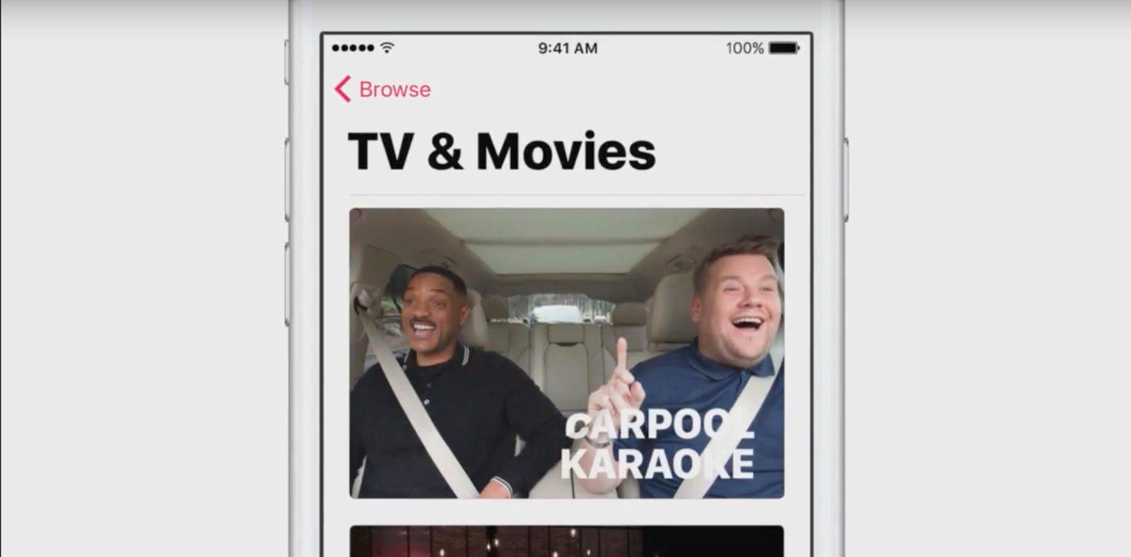 Carpool Karaoke Apple Music
