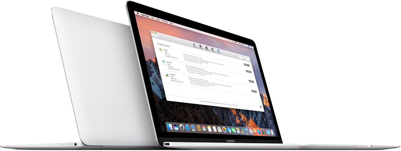 MacBook con macOS Sierra