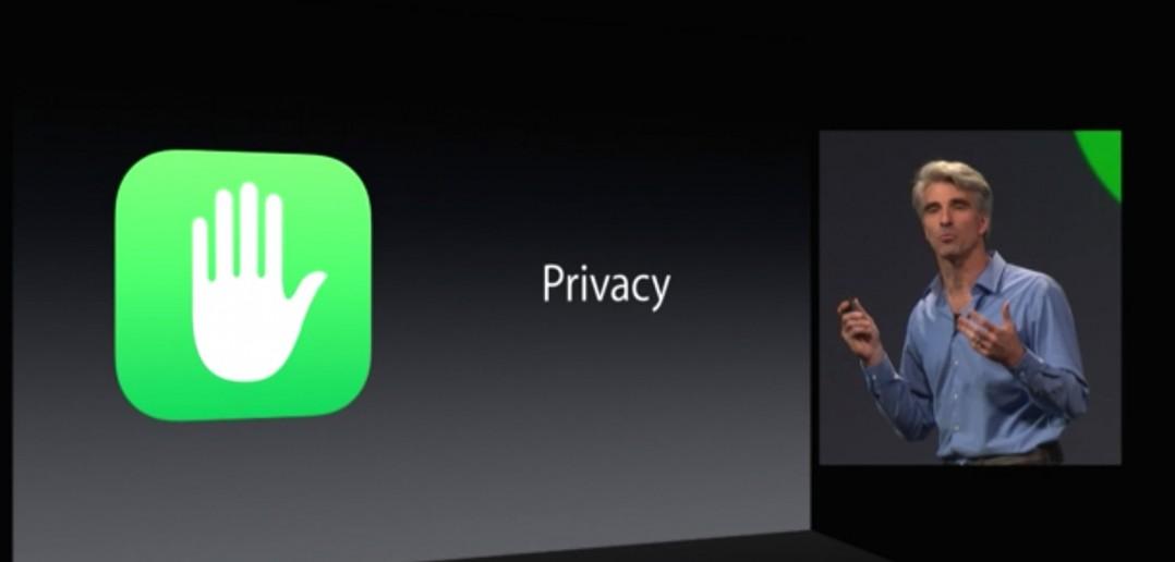 La privacidad en Apple