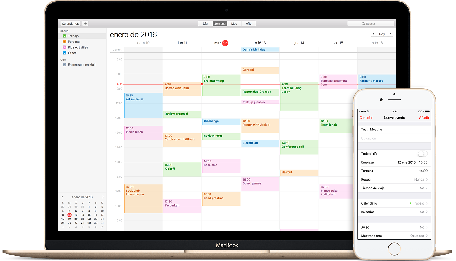 Calendario de Apple, una app mas que potente