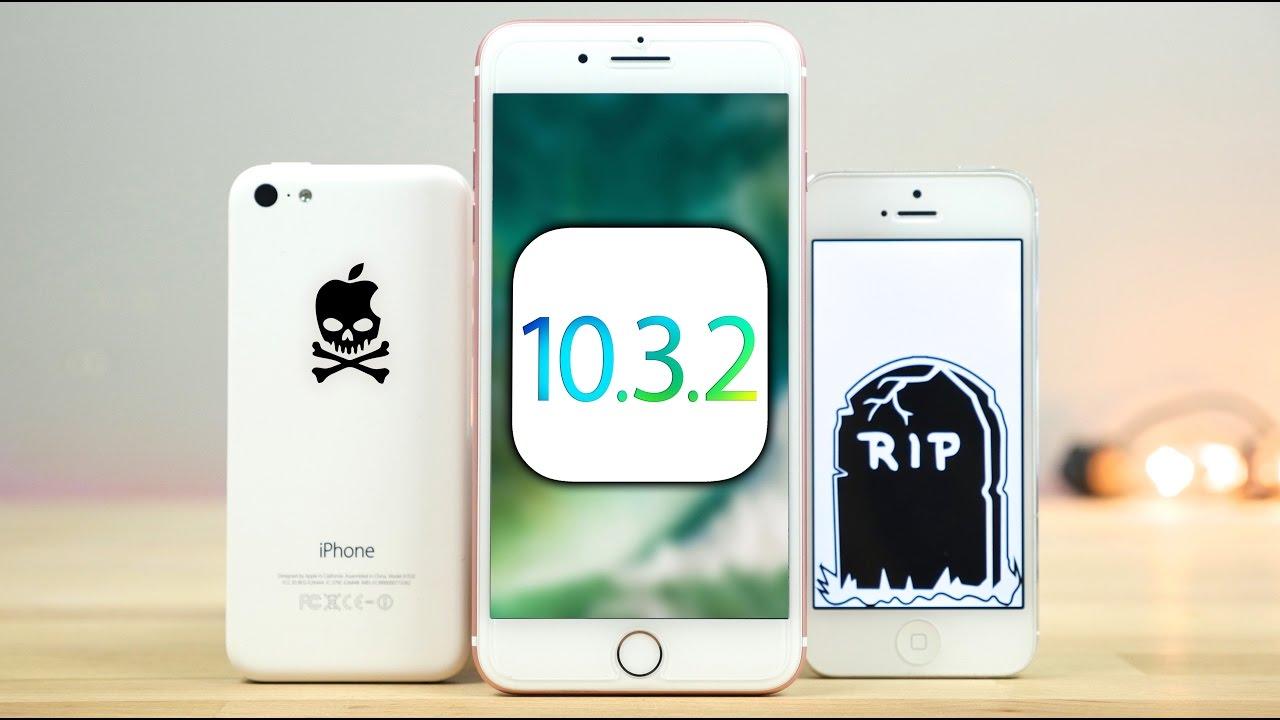iOS 10.3.2 pone fin a los equipos de 32 bits