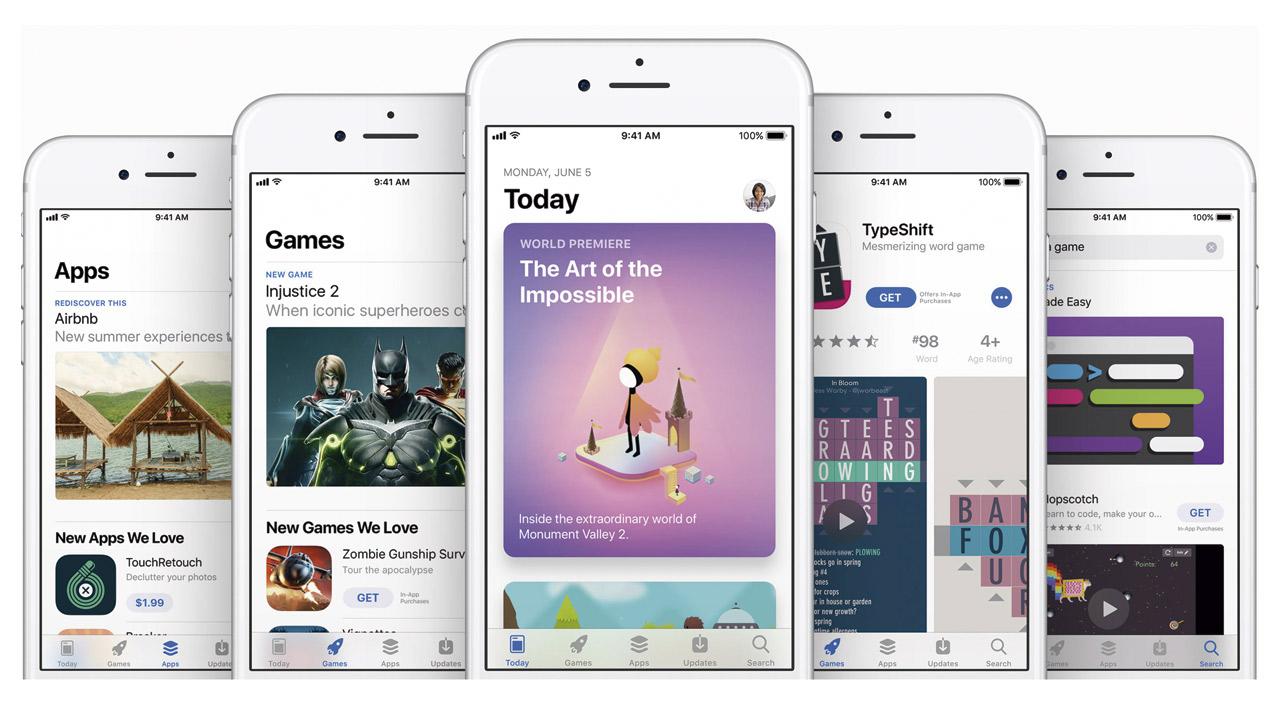 Nueva interfaz de la App Store en iOS 11