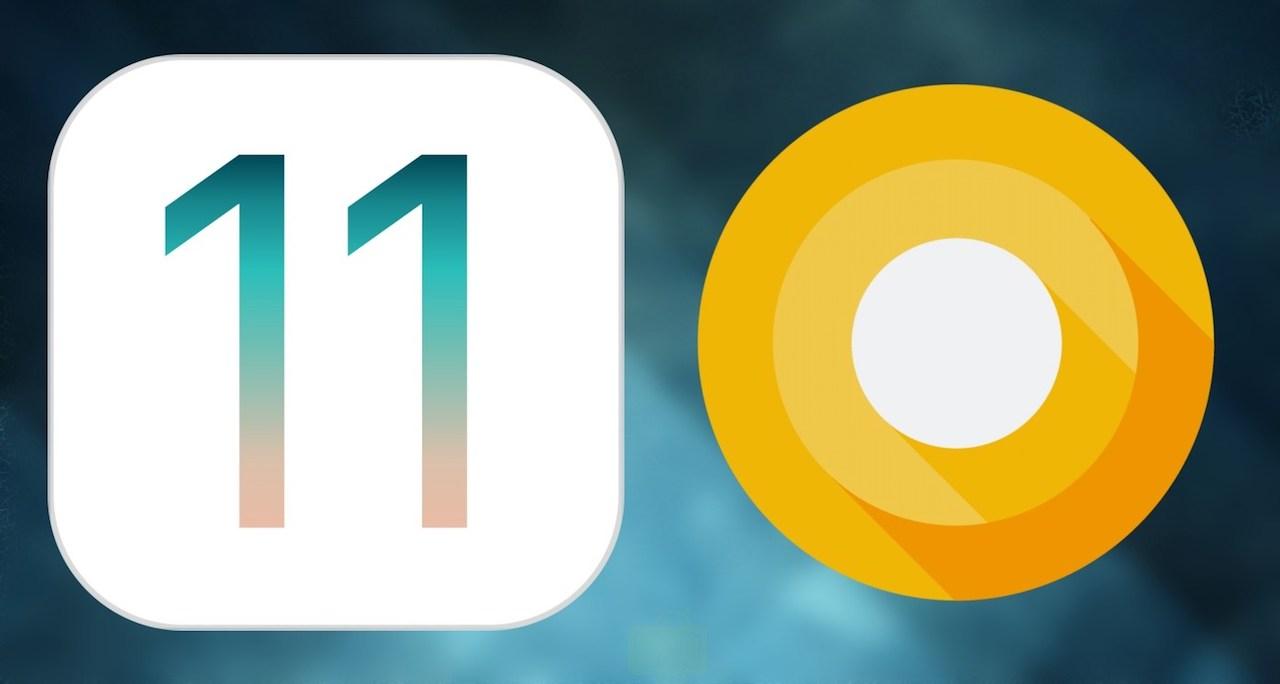 iOS-11 vs Android O