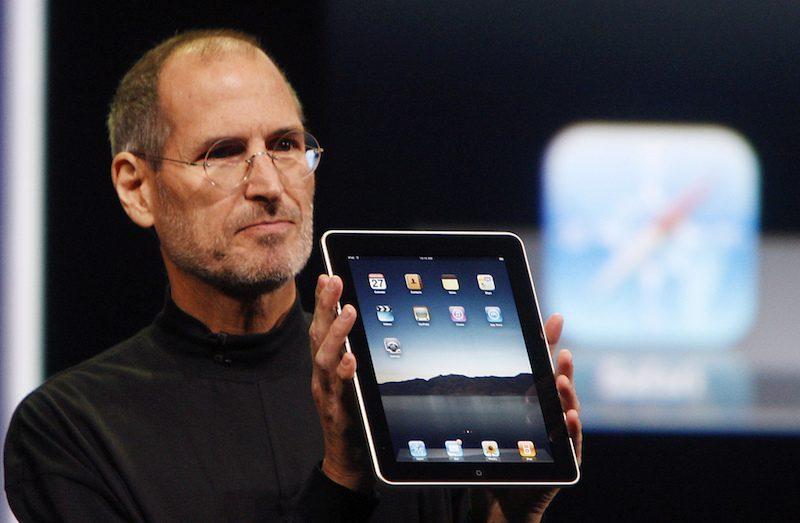 Steve Jobs y el iPad