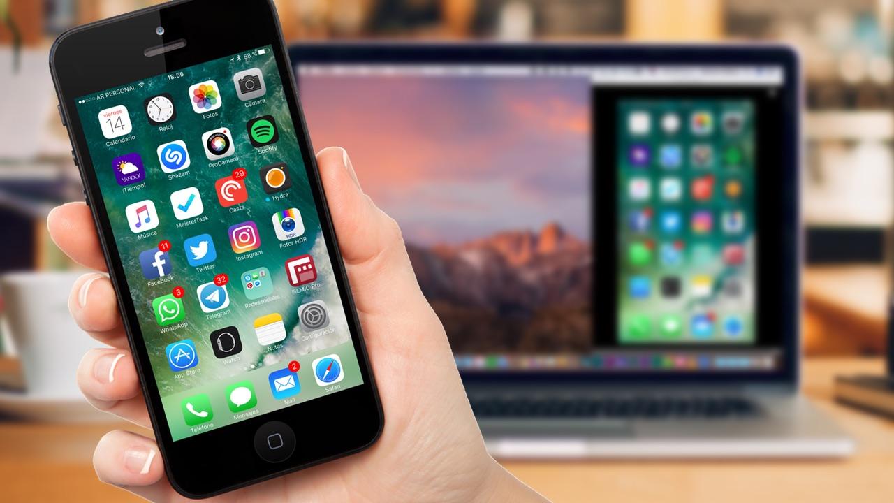 Como duplicar la pantalla de tu iPhone en un Mac