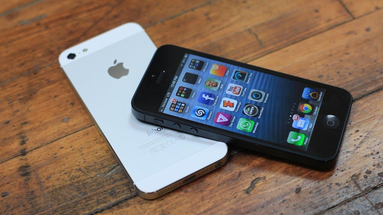iPhone 5 con iOS 6