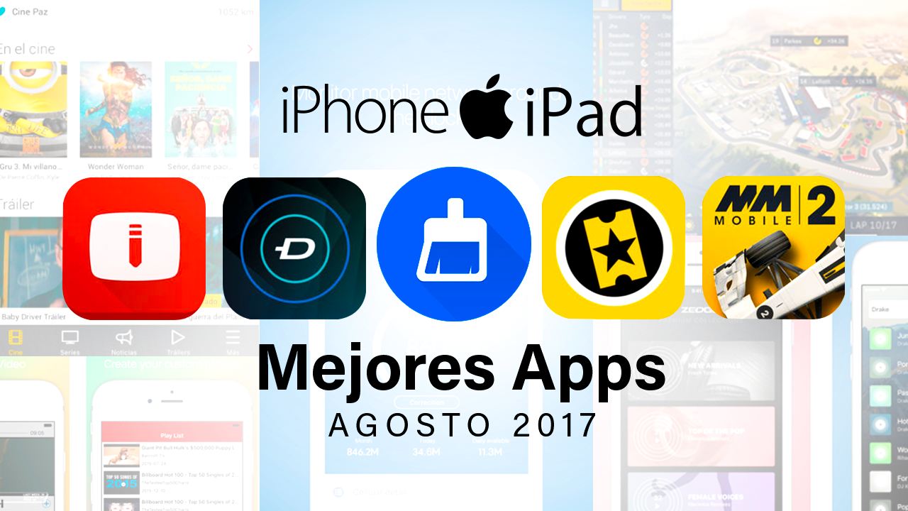 Mejores Apps Agosto 2017