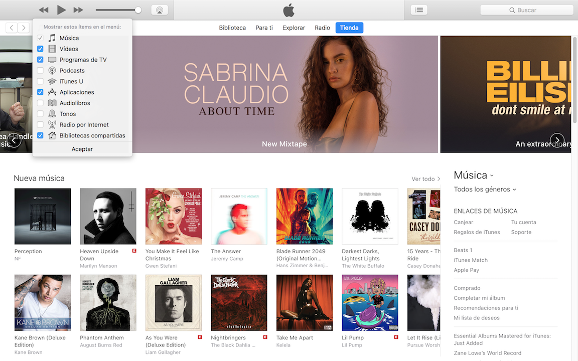 iTunes 12.6.3 App Store