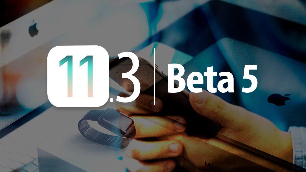 iOS 11.3 BETA 5