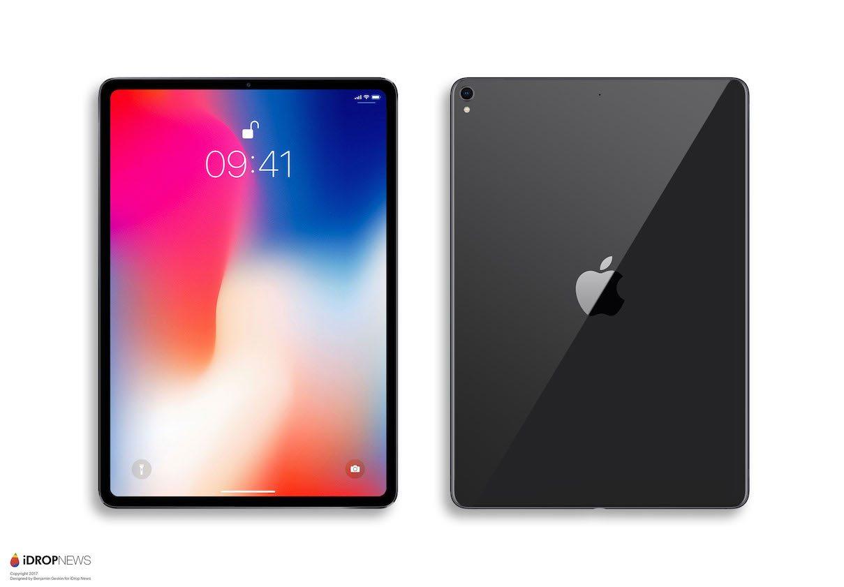 Concepto iPad Pro 2018 iDroNews