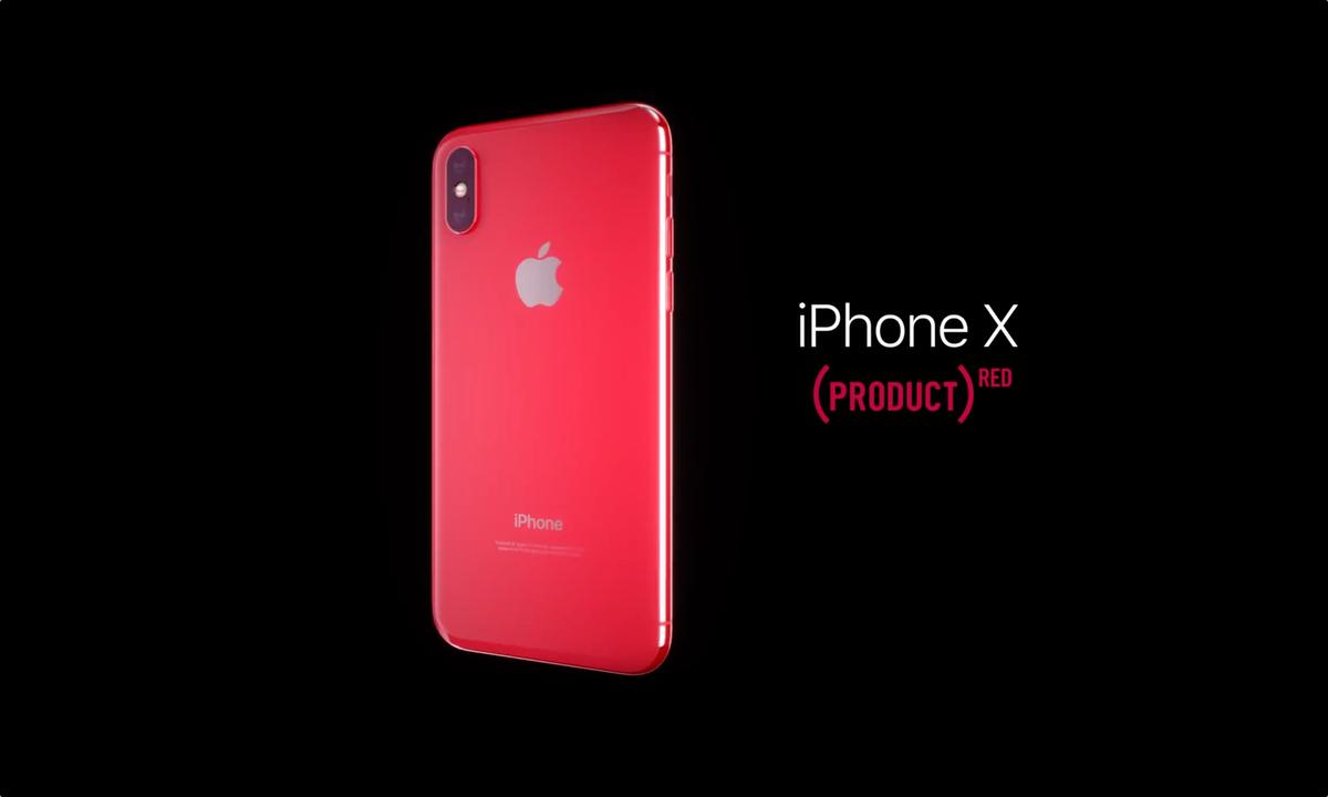 iPhone X Product RED Apple