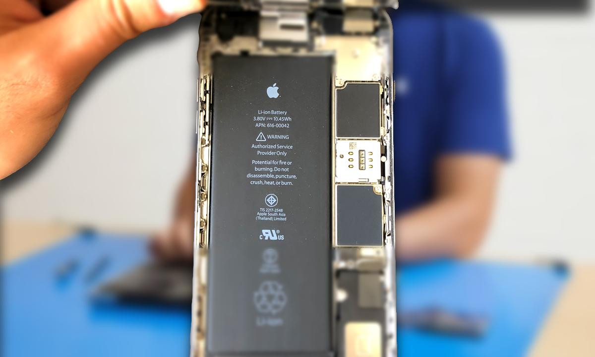 Batería iPhone sustitución Apple