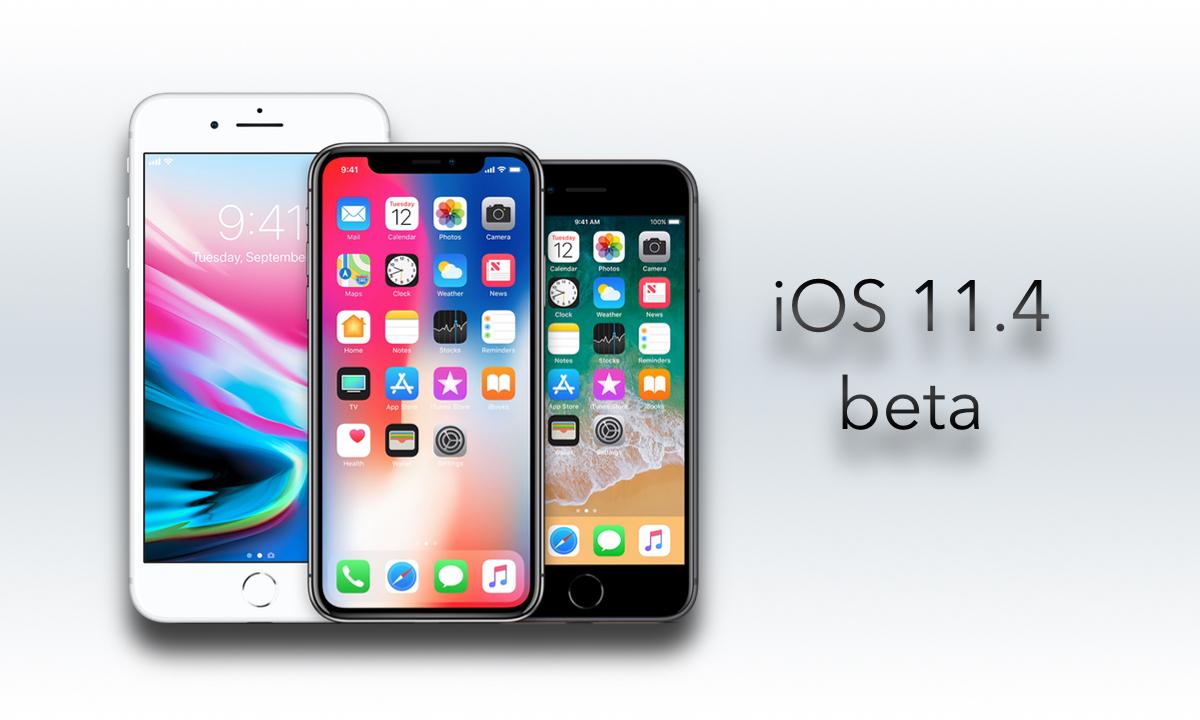 iOS 11.4 beta