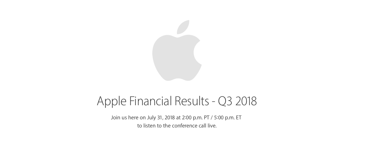 Q3 2018 Apple
