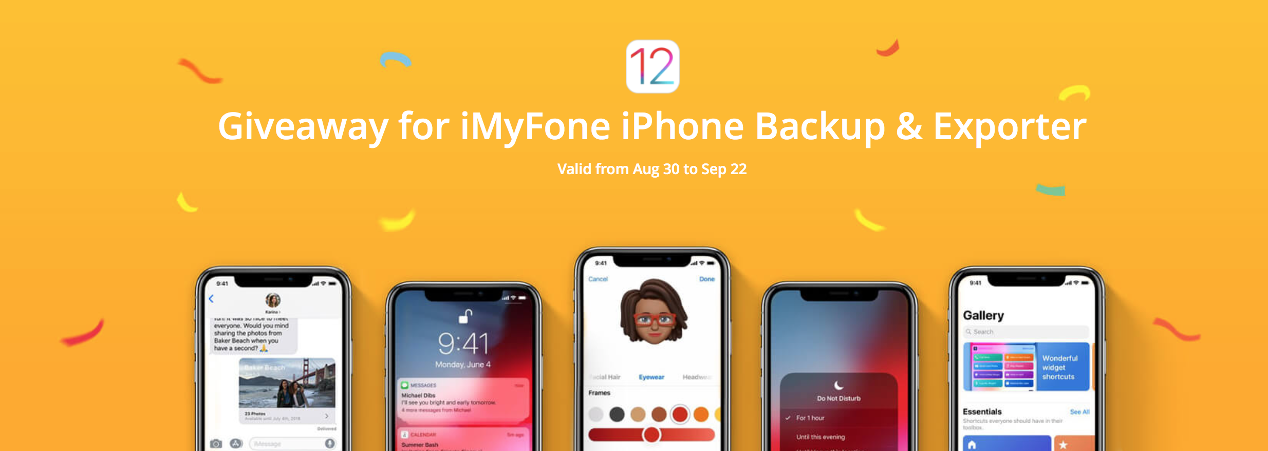 iMyFone iOS 12