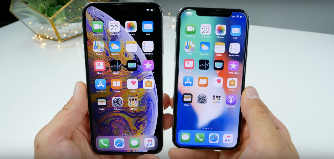 iPhone XS y XS Max