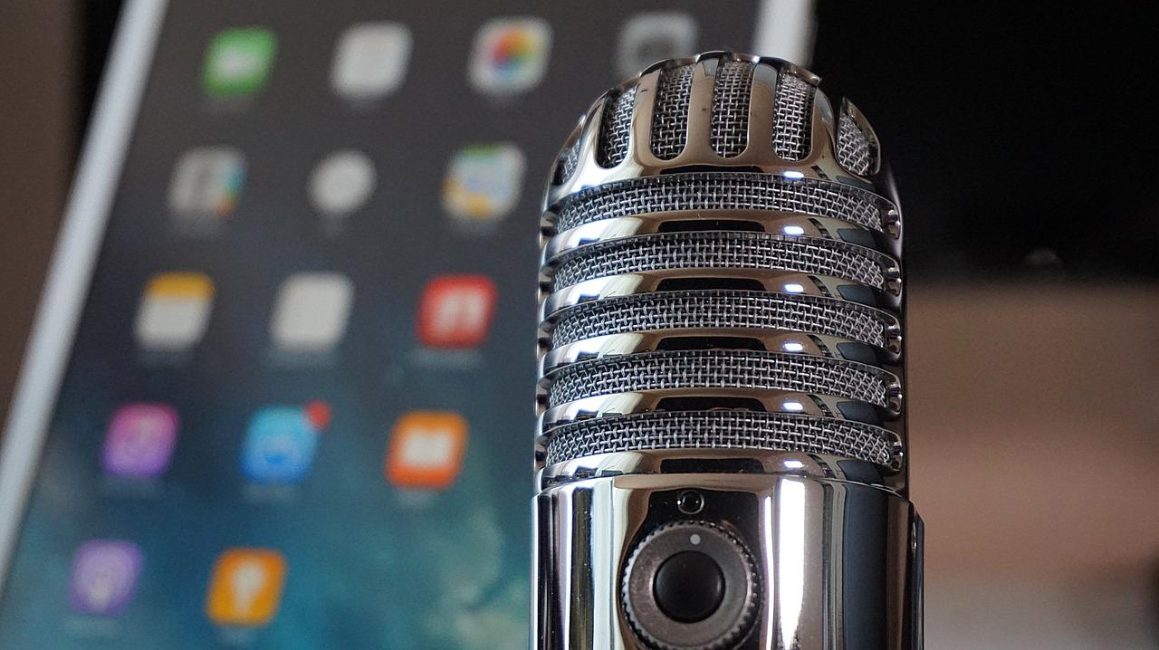 Micrófono iPad Podcast
