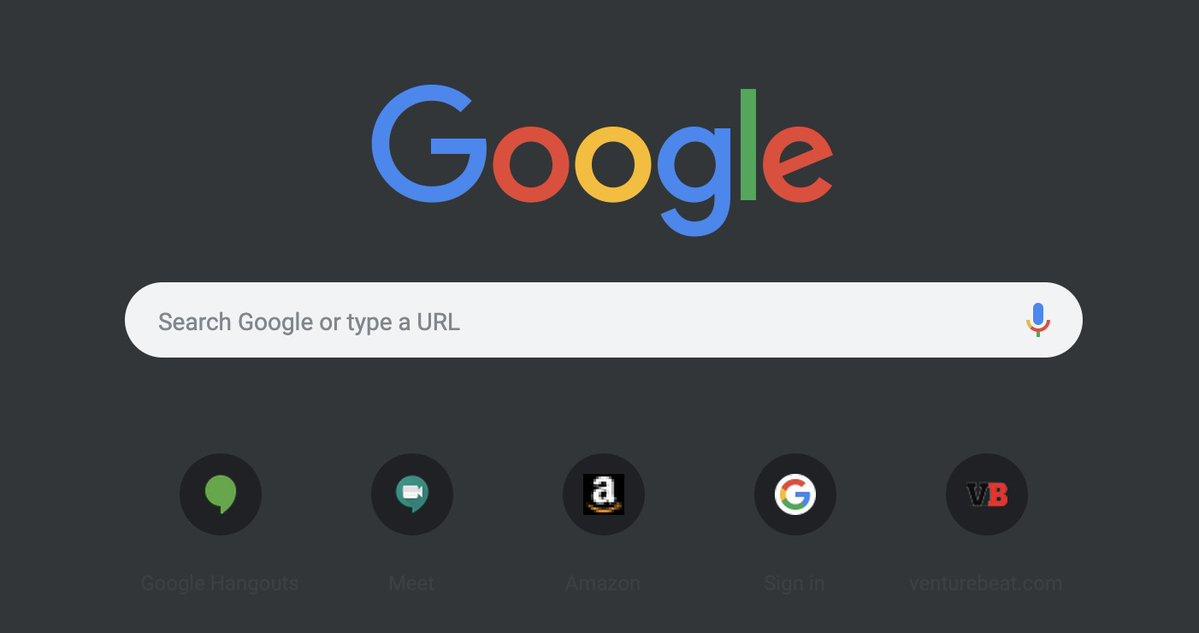 Google Chrome modo oscuro macOS