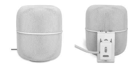 Soporte de pared para Homepod Mini, diseño que ahorra espacio, soporte de  pared perfecto para administración de cables para Homepod Mini Voice