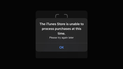 iTunes-Store-error