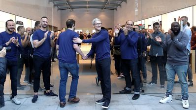 Apple empleados tim cook