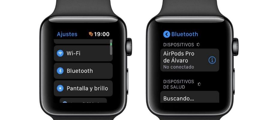 conectar airpods apple watch