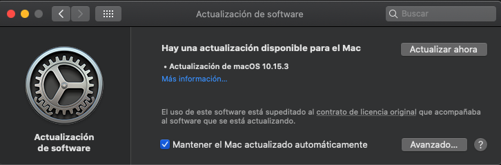 macOS 10.15.3