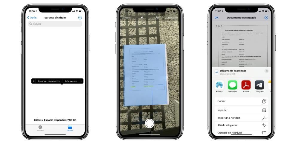 Scan iPhone Documents - Files