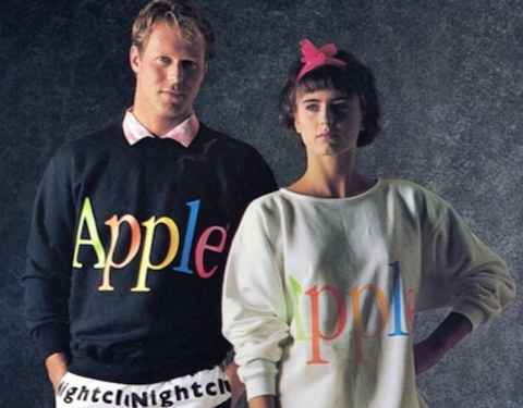 Ropa de Apple: en 1986 fracasó lanzando su propio catálogo