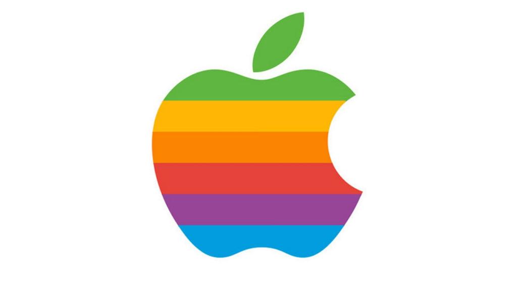 애플 로고 색상