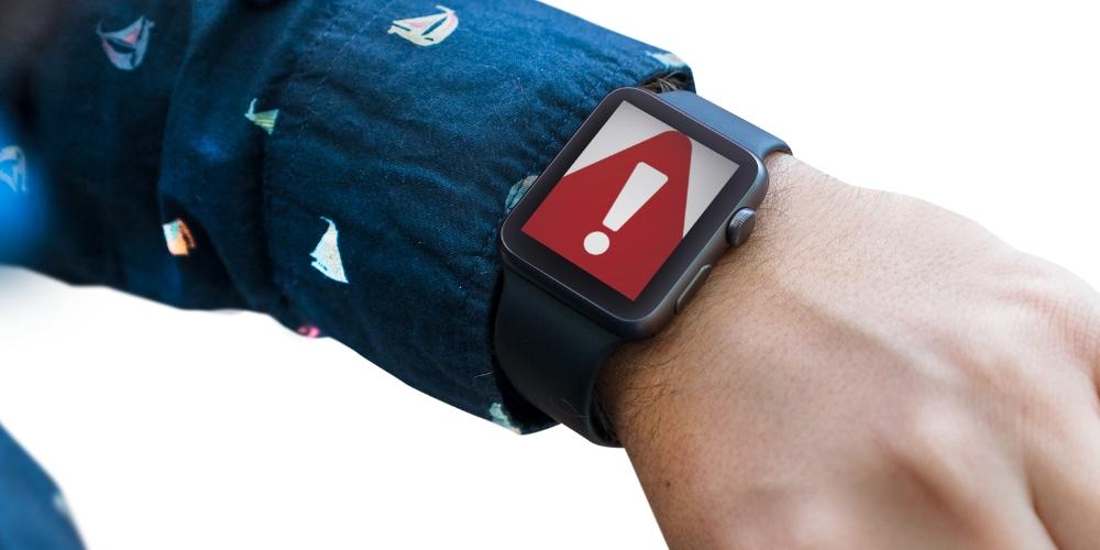 Fallo al actualizar watchOS Apple Watch