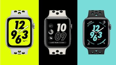 esferas nike apple watch