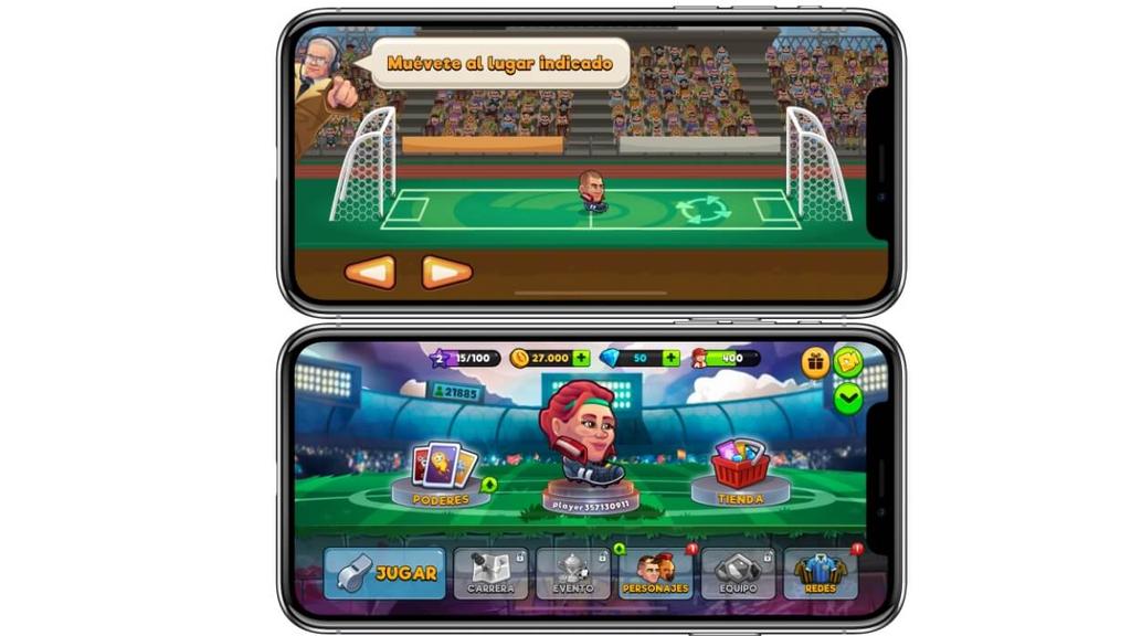 head ball 2 juego futbol iphone