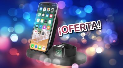 oferta base carga descuento belkin iphone apple watch