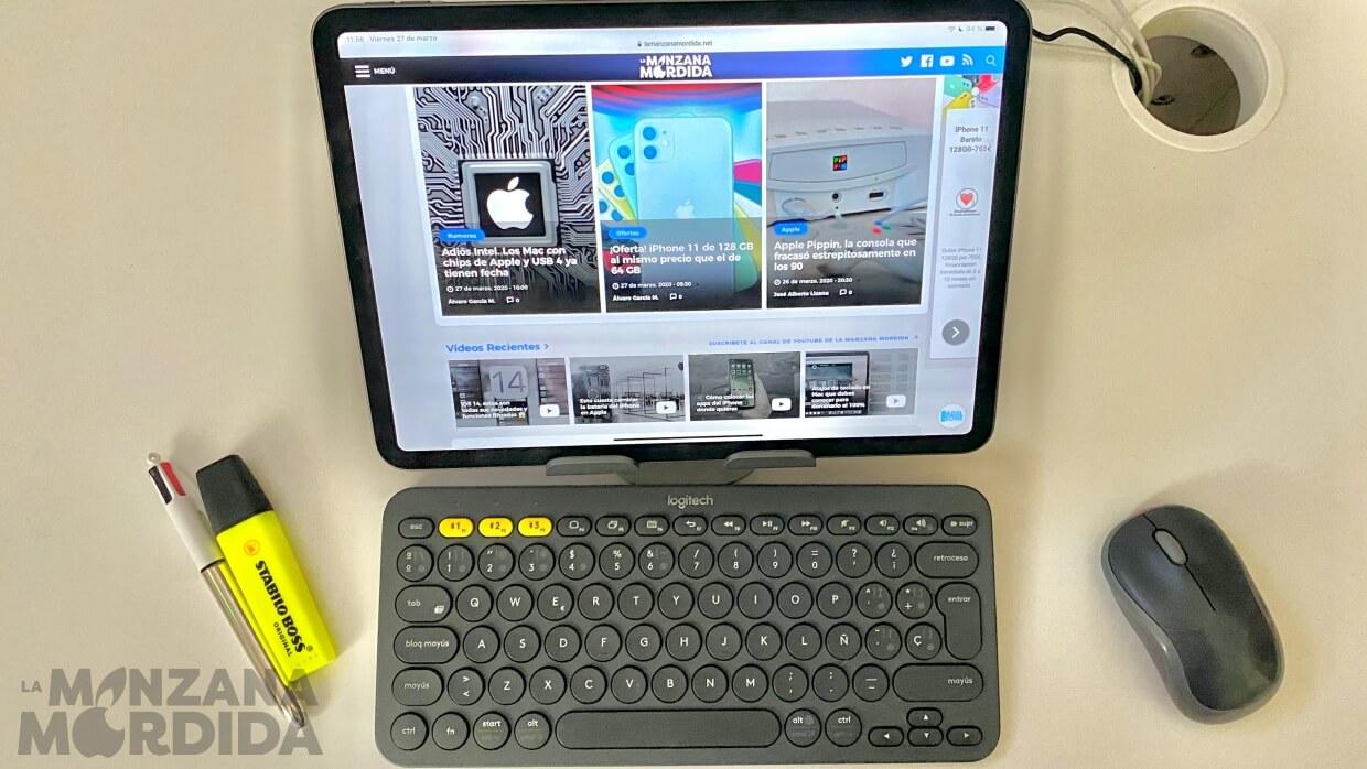 elevación mesa guapo Cómo conectar un ratón o un teclado Bluetooth a un iPad