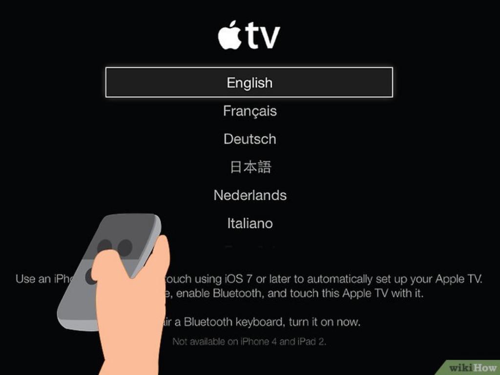 configurar apple tv
