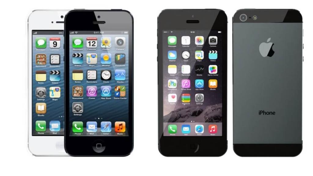 iPhone 5 y iPhone 5s
