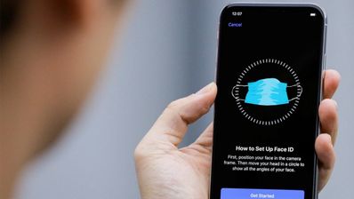 iPhone Face ID mascarilla