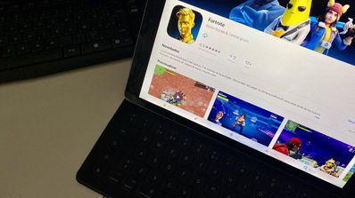 Fortnite en iPad