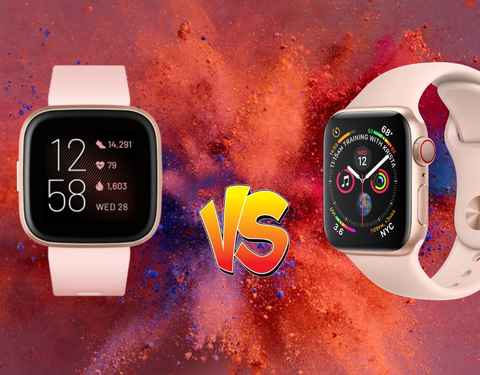 Apple Watch 5 vs Fitbit características usos