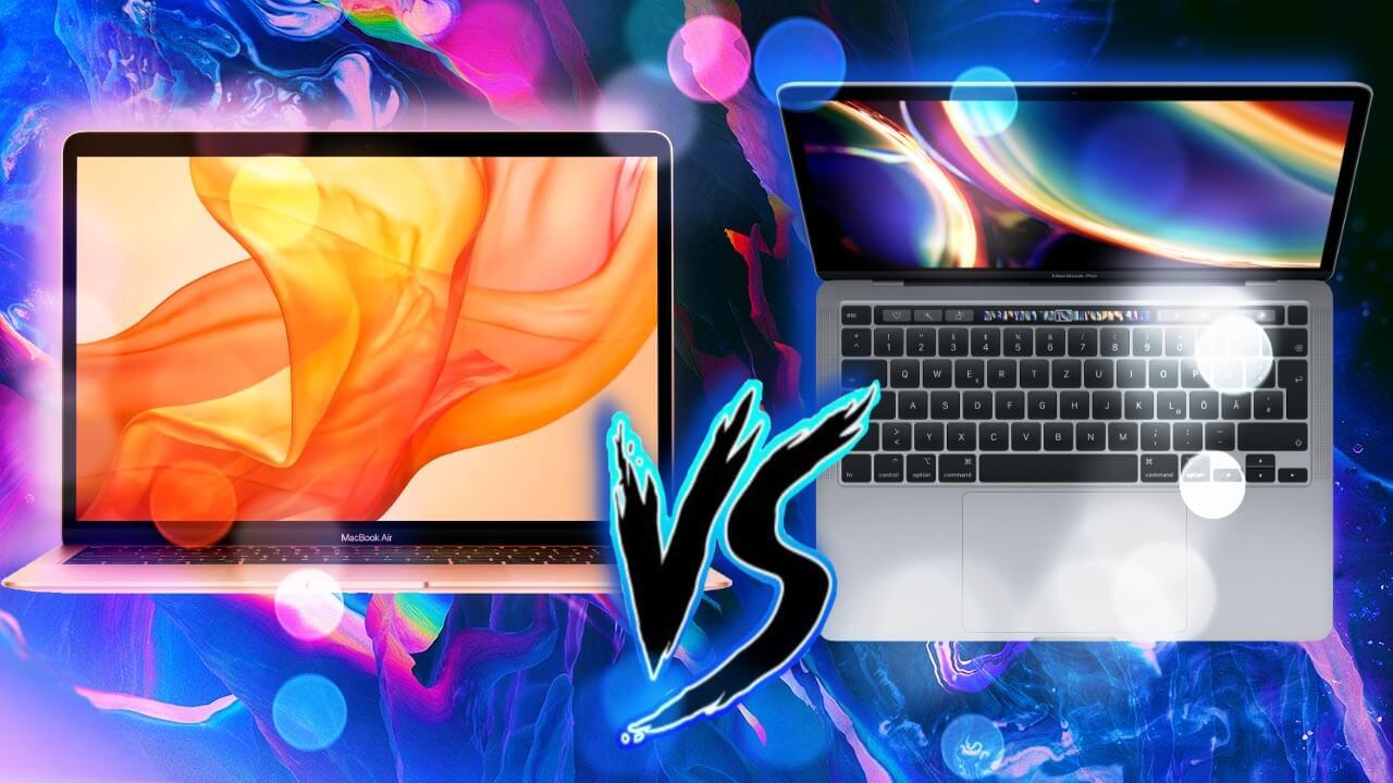 MacBook Air 2020 vs MacBook Pro 2020