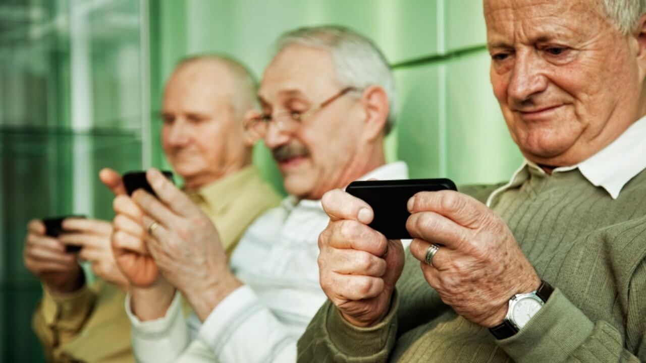 personas mayores iPhone