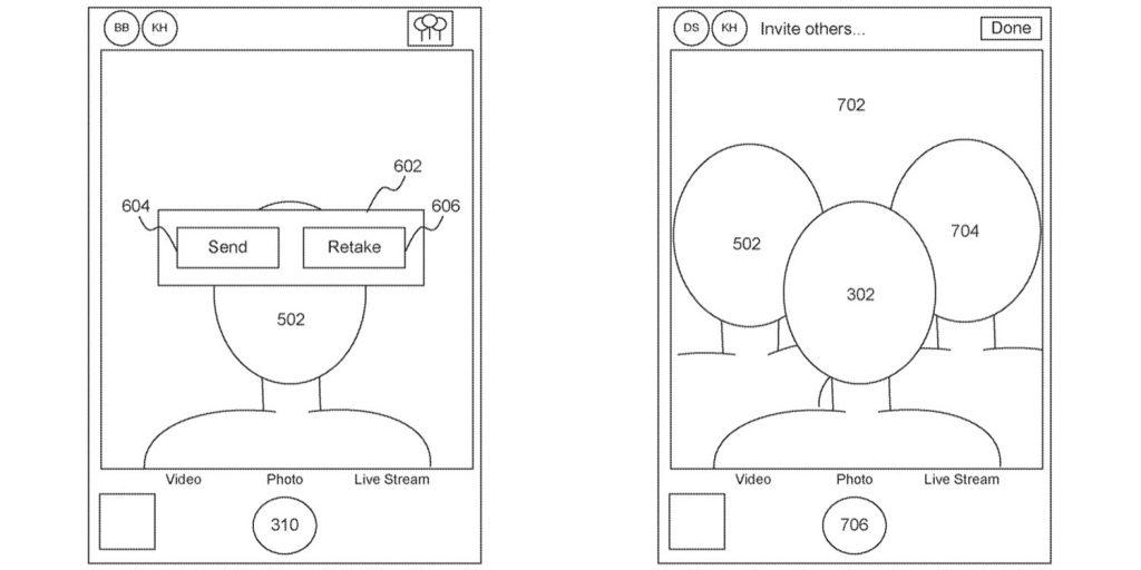 selfie sintética patente