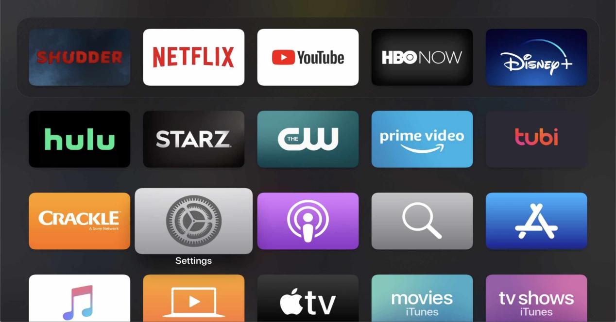 Resolver los del Apple TV con las aplicaciones