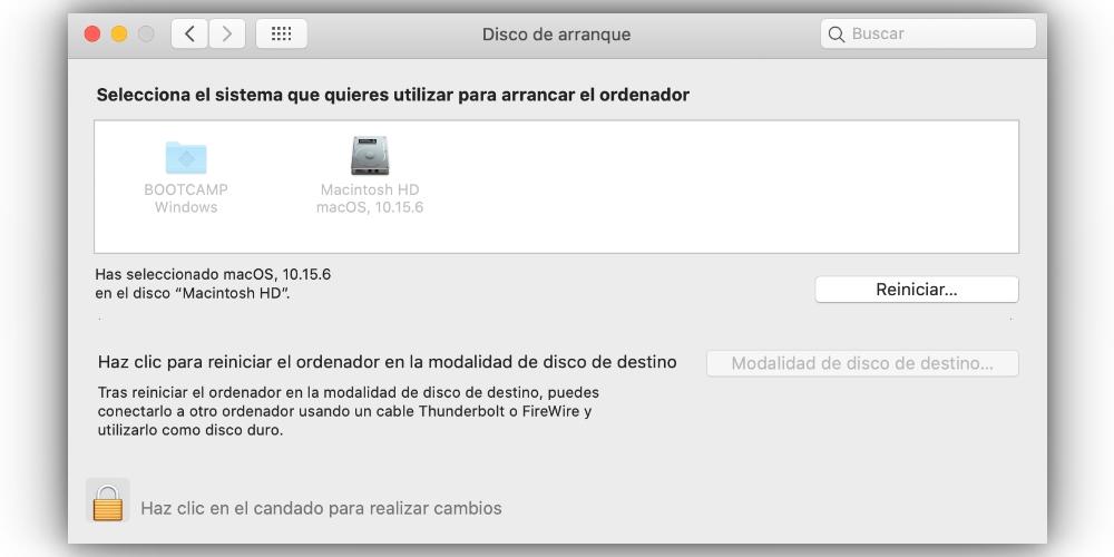 Disco de inicialização do Mac